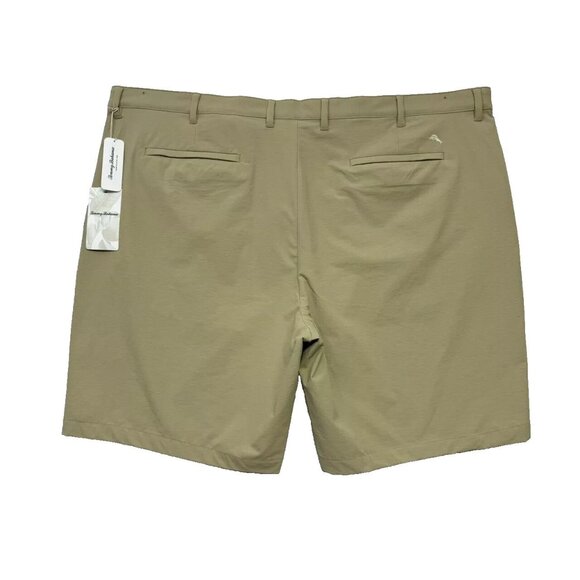 Tommy Bahama Men's Big & Tall Size 48RG Stone Khaki Chip Shot Performance Shorts - Picture 2 of 11